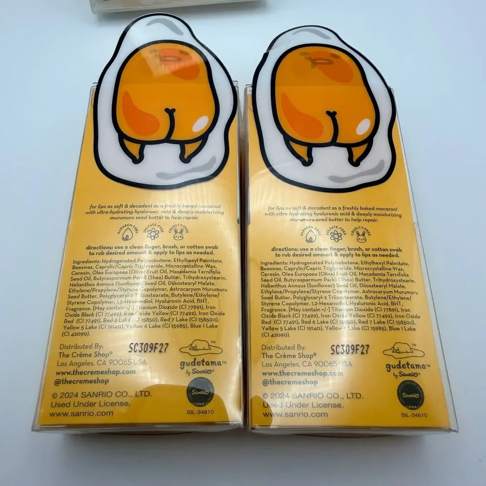 Limited-edition Gudetama beauty bundle from The Crème Shop.